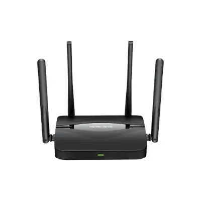 Роутер беспроводной Mercusys MR25BE BE3600 10/100/1000BASE-TX черный