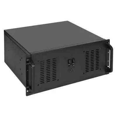 Exegate EX295872RUS Серверный корпус ExeGate Pro 4U350-02 <RM 19", высота 4U, глубина 350, БП 400ADS, 2*USB>