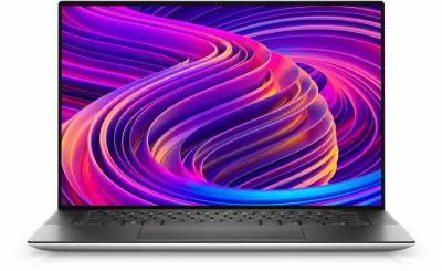 Ультрабук Dell XPS 15 Core i7 11800H 16Gb SSD512Gb NVIDIA GeForce RTX 3050 Ti 4Gb 15.6" WVA Touch UHD+ (3840x2400) Windows 10 Home 64 silver WiFi BT Cam
