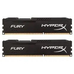Kingston DDR3 DIMM 16GB (PC3-15000) 1866MHz Kit (2 x 8GB)  HX318C10FBK2/16 HyperX Fury Black Series CL10