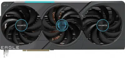 Видеокарта Gigabyte PCI-E 4.0 GV-N4080EAGLE OC-16GD NVIDIA GeForce RTX 4080 16Gb 256bit GDDR6X 2520/22400 HDMIx1 DPx3 HDCP Ret