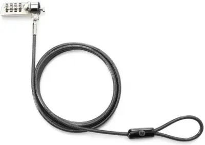 Замок для ноутбука HP Essential Keyed Cable (T0Y16AA) оцинк.сталь