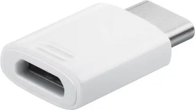 Переходник Samsung EE-GN930 EE-GN930BWRGRU micro USB (f)-USB Type-C (m) белый