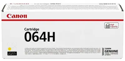 Картридж лазерный Canon CRG 064 H Y 4932C001 желтый (10400стр.) для Canon MF832Cdw