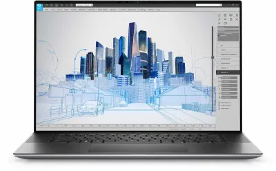 Ноутбук Dell Precision 5760 Core i7 11850H 16Gb SSD512Gb NVIDIA GeForce RTX A2000 4Gb 17" WVA FHD+ (1920x1200) Windows 10 Professional grey WiFi BT Cam
