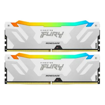 Память DDR5 2x32GB 6400MHz Kingston KF564C32RWAK2-64 Fury Renegade XMP RGB RTL Gaming PC5-51200 CL32 DIMM 288-pin 1.4В kit single rank с радиатором Ret