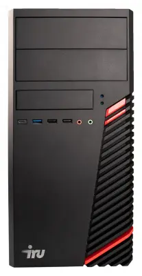 ПК IRU Home 310H5SM MT i5 11400 (2.6) 16Gb SSD256Gb UHDG 730 Free DOS GbitEth 400W черный