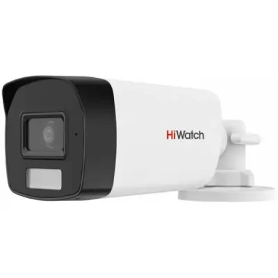 Камера видеонаблюдения аналоговая HiWatch DS-T520A (2.8mm) 2.8-2.8мм HD-CVI HD-TVI цв. корп.:белый