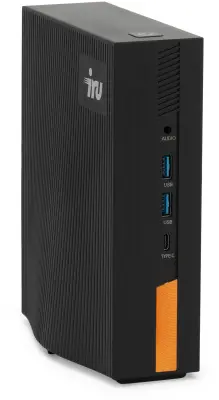 Неттоп IRU 515ALC i5 12450H (2) 16Gb SSD512Gb UHDG Windows 11 Professional GbitEth WiFi BT 120W черный (1975490)