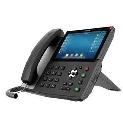 Fanvil X7(rev B-V2) 20 линии SIP, HD аудио,7 "сенсорный экран 800x480, имеет 2 порта Gigabit LAN, питание PoE, WIFI, Bluetooth