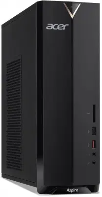 ПК Acer Aspire XC-1660 SFF i5 11400 (2.6) 8Gb 1Tb 7.2k SSD512Gb UHDG 730 CR Windows 11 Home GbitEth WiFi BT 180W черный