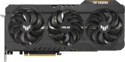 Видеокарта Asus PCI-E 4.0 TUF-RTX3080-10G-V2-GAMING NVIDIA GeForce RTX 3080 10240Mb 320 GDDR6X 1440/19000 HDMIx2 DPx3 HDCP Ret