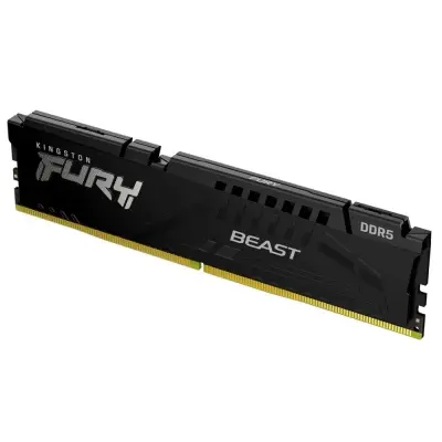 Память DDR5 16GB 6000MHz Kingston KF560C30BBE-16 Fury Beast Black Expo RTL Gaming PC5-48000 CL30 DIMM 288-pin 1.4В kit single rank с радиатором Ret