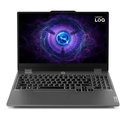 Lenovo LOQ 15IAX9 [83GS005NRK] Grey 15.6" {FHD  IPS 300nits 100sRGB 144Hz i5-12450HX/16Gb(2x8)/512Gb SSD/RTX3050 6Gb/DOS} (РФ)