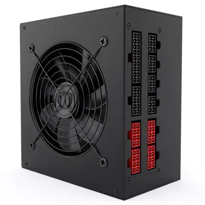 HIPER Блок питания HPB-650FM (ATX 2.31, 650W, Active PFC, 80Plus BRONZE, 140mm fan, Full-modular, черный) BOX