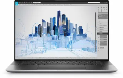 Ноутбук Dell Precision 5560 Core i7 11800H 32Gb SSD512Gb NVIDIA Quadro T1200 4Gb 15.6" WVA FHD+ (1920x1200) Windows 10 Professional grey WiFi BT Cam