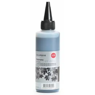 Cactus PG-510 Чернила для Canon Pixma MP240/MP250/MP260/MP270, чёрный, 100 мл.