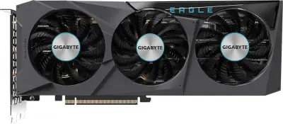 Видеокарта Gigabyte PCI-E 4.0 GV-N3070EAGLE OC-8GD 2.0 LHR NVIDIA GeForce RTX 3070 8192Mb 256 GDDR6 1770/14000 HDMIx2 DPx2 HDCP Ret