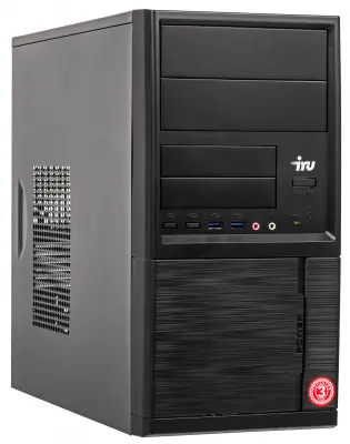 ПК IRU Office 312 MT PG G6400 (4) 8Gb SSD240Gb/UHDG 610 Windows 10 Pro 64 GbitEth 400W черный