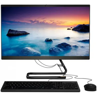 Lenovo IdeaCentre 3 24IIL5 [F0FR0027RK] black 23.8'' {FHD i5-1035G4/8GB/256GB SSD/DVDRW/DOS/k+m}