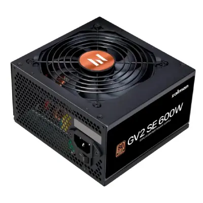 Блок питания Zalman ATX 600W ZM600-GV2SE 80+ bronze (20+4pin) 120mm fan 6xSATA RTL