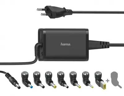 Блок питания Hama H-200001 автоматический 45W 15V-19V 8-connectors 3A от бытовой электросети