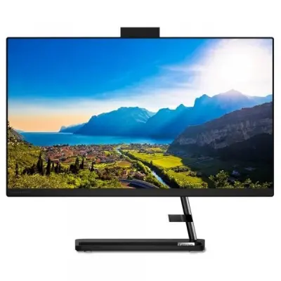 Lenovo IdeaCentre 3 24ALC6 [F0G1000XRK] Black 23.8" {FHD Ryzen 7 5700U/16Gb/512Gb SSD/DVDRW/DOS}