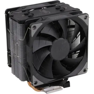 Кулер DEEPCOOL GAMMAXX 400 EX LGA1700/1366/115X/AM4/AM3/+/AM2/+/FM2/+/FM1 (12шт/кор, TDP 180Вт, PWM, DUAL Fan 120mm, 4 тепл. трубки прямого контакта ) RET