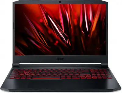 Ноутбук Acer Nitro 5 AN515-57-70G8 Core i7 11800H 8Gb SSD512Gb NVIDIA GeForce RTX 3050 4Gb 15.6" IPS FHD (1920x1080) Eshell black WiFi BT Cam (NH.QELER.005)