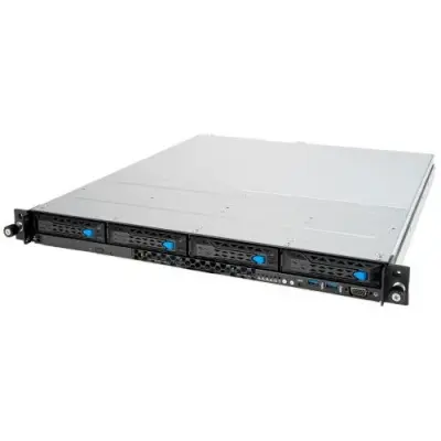 ASUS RS300-E11-PS4 1U, LGA1200, 4xDDR4, 4x3.5 (1xSFF8643, 2xNVME on the backplane,), DVDRW, 2x1GbE, 1xM.2 SATA/PCIE 2280, optional ASMB10-iKVM, HDMI (from CPU), 1x350W (441205)