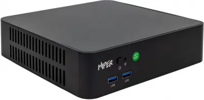 Неттоп Hiper ACTIVEBOX AS8 i3 12100 (3.3) 8Gb SSD256Gb UHDG 730 Windows 10 Professional GbitEth WiFi BT 120W черный (AS8-I3121R8N2WPB)