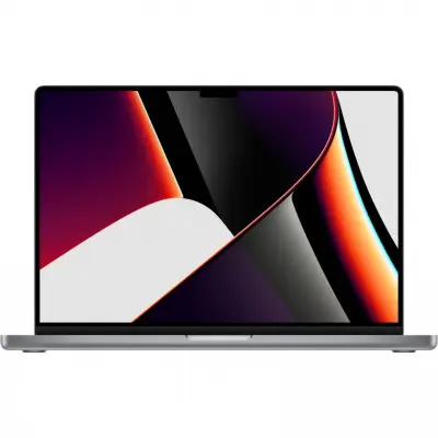Ноутбук Apple MacBook Pro A2485 M1 Pro 10 core 16Gb SSD512Gb/16 core GPU 16.2" (3456x2234)/ENGKBD Mac OS grey space WiFi BT Cam (MK183B/A)