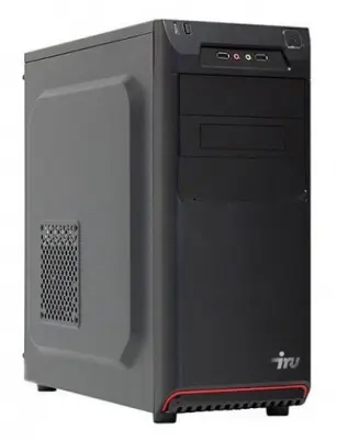 ПК IRU Office 315 TWR i5 9400F (2.9) 8Gb 1Tb 7.2k GT1030 2Gb Windows 10 Home Single Language 64 GbitEth 400W черный