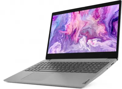 Ноутбук Lenovo IdeaPad 3 15IML05 Core i3 10110U 8Gb SSD256Gb Intel UHD Graphics 15.6" IPS FHD (1920x1080) Free DOS grey WiFi BT Cam (81WB011RRK)