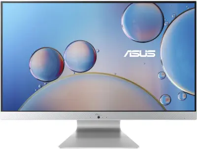 Моноблок Asus M3700WUAK-WA071W 27" Full HD Ryzen 5 5500U (2.1) 8Gb SSD512Gb RGr Windows 11 Home GbitEth WiFi BT 90W клавиатура мышь Cam белый 1920x1080