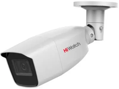 Камера видеонаблюдения аналоговая HiWatch DS-T206(B) 2.8-12мм HD-CVI HD-TVI цветная корп.:белый (DS-T206(B) (2.8-12 MM))
