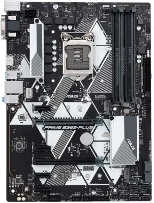 Материнская плата Asus PRIME B365-PLUS Soc-1151v2 Intel B365 4xDDR4 ATX AC`97 8ch(7.1) GbLAN+VGA+DVI+HDMI