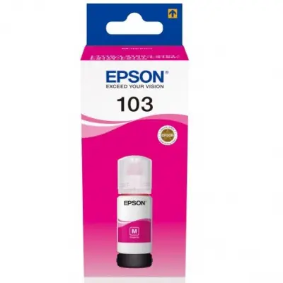 EPSON C13T00V398 Контейнер 003 с пурпурными чернилами для L3210, L3216, L3256, 65 мл.