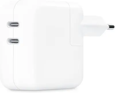 Адаптер Apple A2676 USB-C 35W 2xUSB от бытовой электросети