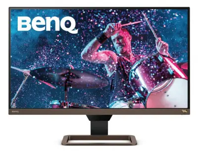 LCD BenQ 27" EW2780U Metallic Brown-Black {IPS 3840x2160 60Hz 5ms 1300:1 350cd 178/178 10bit HDR10 2xHDMI2.0 DisplayPort1.4 USB-C(60W; DP) 2x5W VESA}