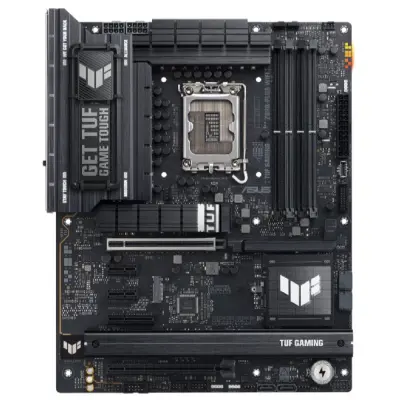 ASUS TUF GAMING Z890-PLUS WIFI (Socket 1851, ATX, 4xDDR5(192GB), DP/HDMI,1xPCIe 5.0x16/1xPCIe 4.0x16/1xPCIe 4.0x4, 2xPCIe 4.0x1, 1xLAN (2.5GbE), Wi-Fi, 4xSATA 6Gb/s, 4xM.2,1xType-C, 6xUSB 3)