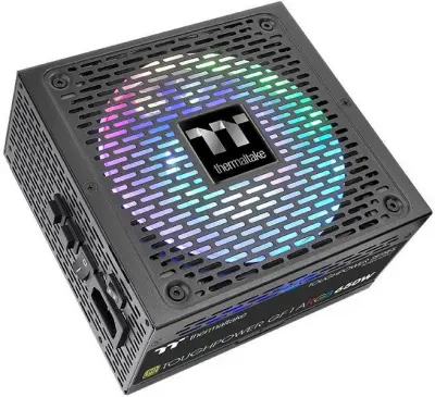 Блок питания Thermaltake ATX 750W Toughpower GF1 ARGB 80+ gold (20+4pin) APFC 140mm fan color LED 9xSATA Cab Manag RTL