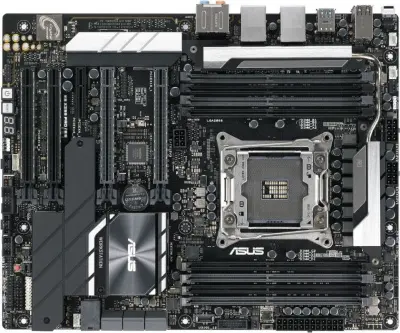 Материнская Плата Asus WS X299 PRO/SE Soc-2066 iX299 ATX 8xDDR4 6xSATA3 SATA RAID i210AT 2хGgbEth Ret