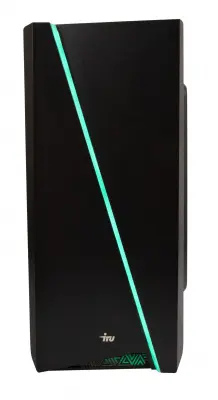 ПК IRU Game 525 MT Ryzen 5 3600 (3.6) 16Gb 1Tb 7.2k SSD240Gb GTX1660 6Gb Windows 10 Home Single Language 64 GbitEth 600W черный