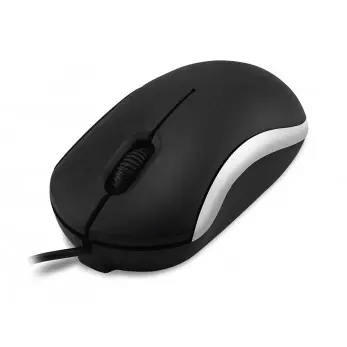 CBR CM 112 Silver, Мышь проводная, оптическая, USB, 1200 dpi, 3 кнопки и колесо прокрутки, длина кабеля 1,1 м, цвет чёрный-серебристый