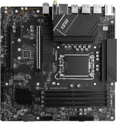 MSI PRO B760M-A WIFI DDR4 RTL {LGA 1700, Intel B760, mATX}