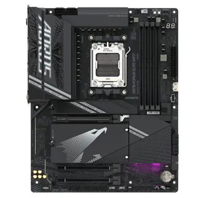 Материнская плата Gigabyte X870 A ELITE WIFI7 SocketAM5 AMD X870 4xDDR5 ATX AC`97 8ch(7.1) 2.5Gg RAID+HDMI