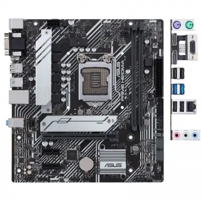 ASUS PRIME H510M-A (Socket 1200, mATX, 2xDDR4(64GB),VGA/HDMI 2.0/DP, 1xPCIe 4.0x16/2xPCIe 3.0, 1xLAN, 4xSATA 6Gb/s, 1xM.2, 2xUSB 3.2, 4xUSB 2.0, 2xPS/2)