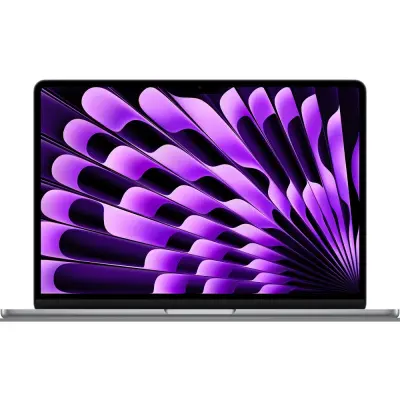 Apple MacBook Air 13-inch 2024 [MXCR3] (КЛАВ.РУС.ГРАВ.) Space Gray 13.6" Liquid Retina {(2560x1600) M3 8C CPU 10C GPU/16Gb/512Gb SSD/рекоменд.переходник 11007065}