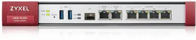 Zyxel ZyWALL USGFLEX200-RU0101F Межсетевой экран  USG FLEX 200, Rack, 3xWAN GE (2xRJ-45 и 1xSFP), 4xLAN/DMZ GE, 2xUSB3.0, AP Controller (8/40)